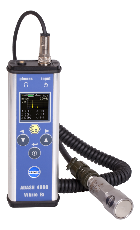 A4900 M EX Vibration meter, analyzer, data collector (intrinsically safe)