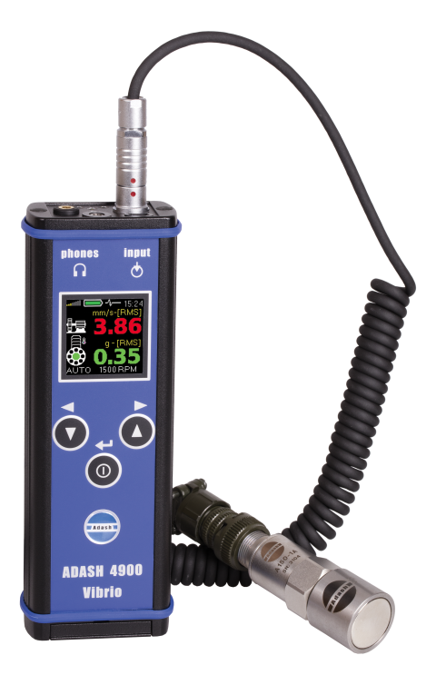 A4900 M Vibration meter, analyzer, data collector
