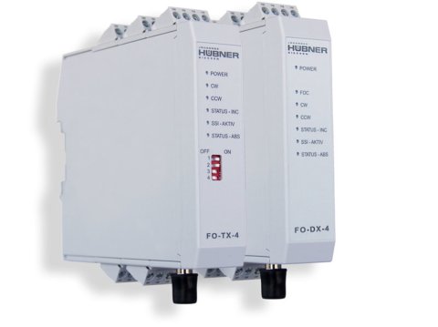 FOC Fiber optic signal transmission for SSI + HTL/TTL (up to two 400 kHz)