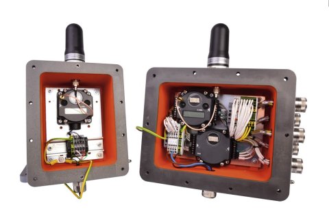 Wireless transmission of force measurement in EX areas