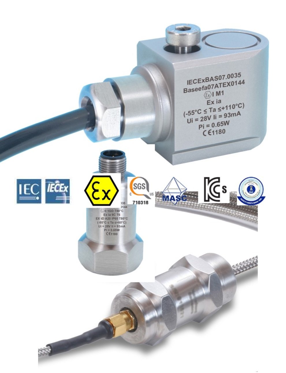 Updating intrinsically safe vibration sensors