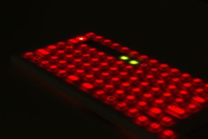 IP68 keyboard w/backlight and magnetic mounting