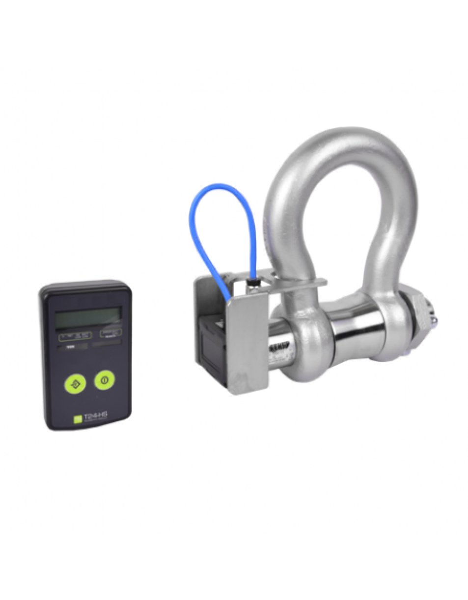 Shackle with wireless power visualization