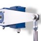 Torque bracket for stable fixation of hollow shaft encoders