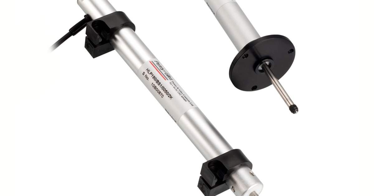 HLP190 Spring-loaded linear potentiometer - Brunvoll Components