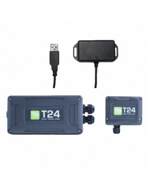 Wireless receiver with digital outputs