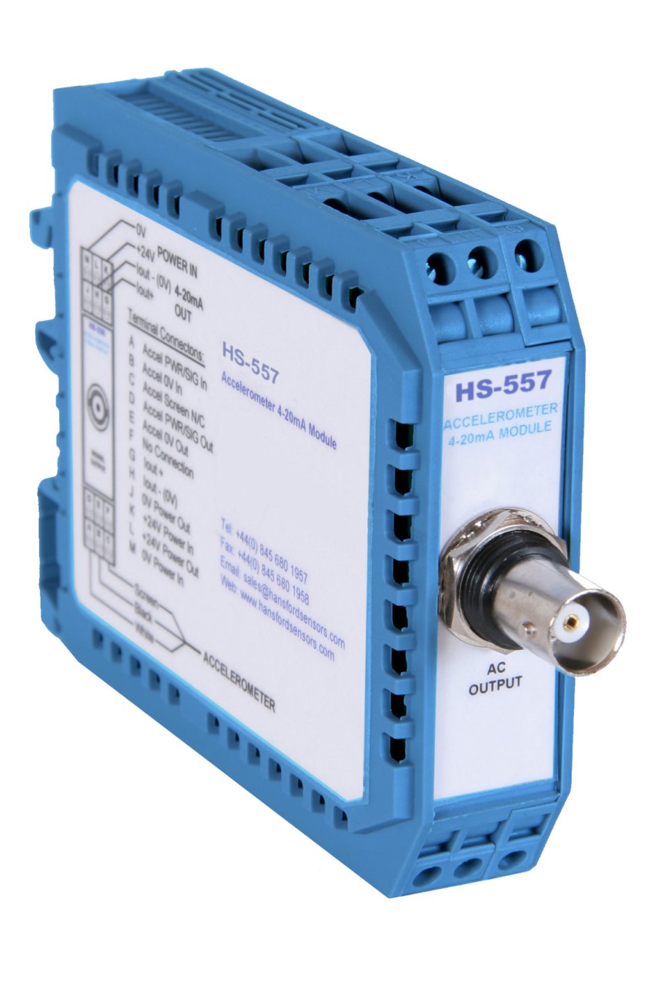 HS-557 Series Dual Output 4-20mA Interface Module