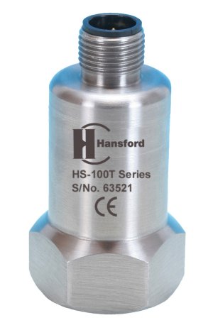 AC standard HS100T – AC & temperature accelerometer. Top Entry