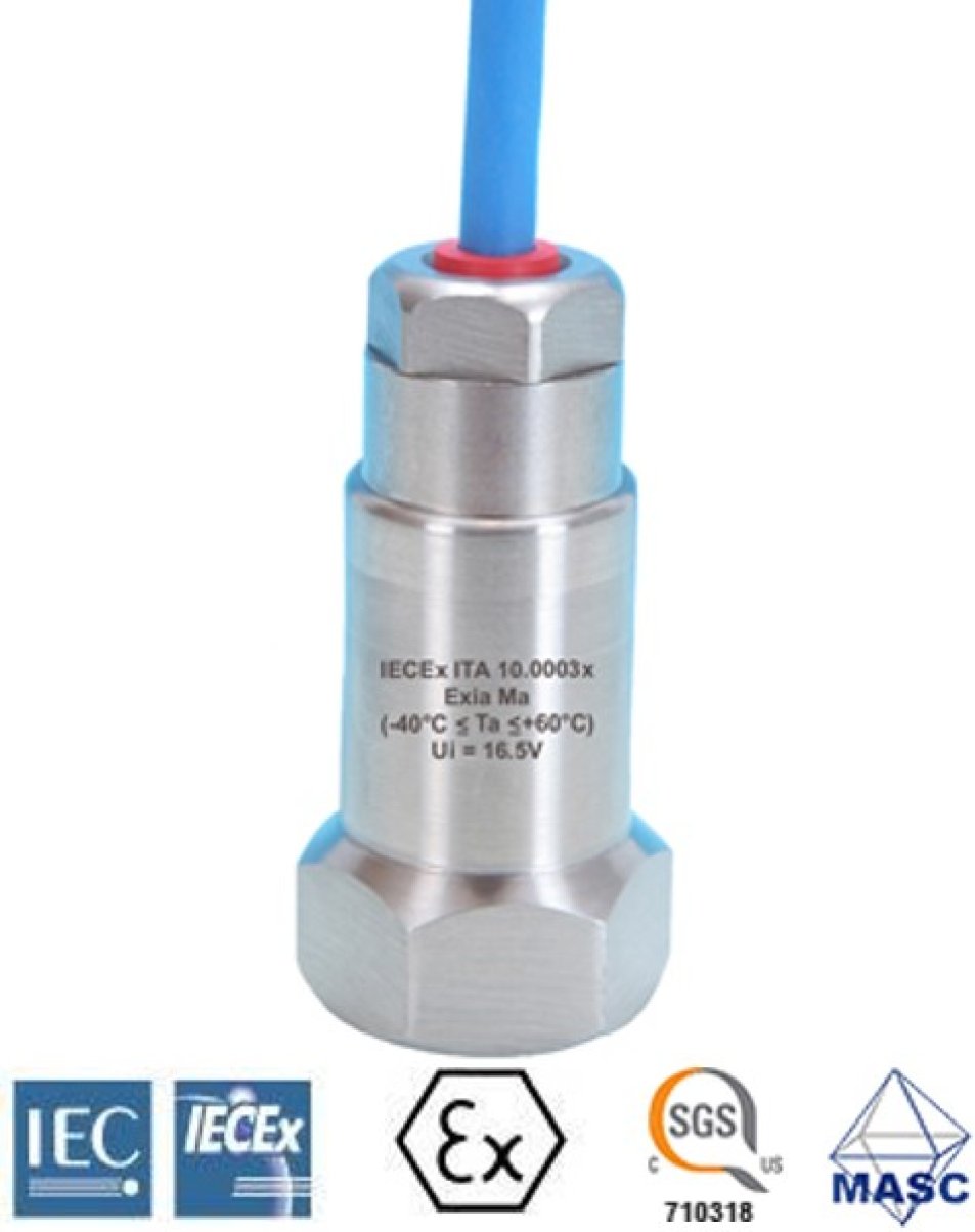 4-20mA transmitter speed (mm/s) with temperature