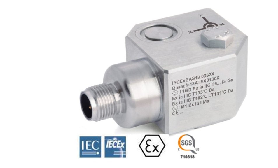 3-axis accelerometer intrinsically safe
